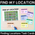 1 for Find My Location - Finding Locations Task Cards