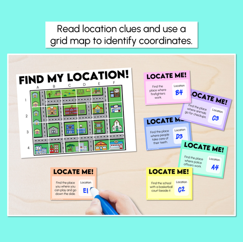 Resource preview 2 for Find My Location - Finding Locations Task Cards