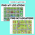 3 for Find My Location - Finding Locations Task Cards