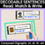1 for CH SH TH WH Decodable Sentences - Read, Match & Write