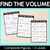 1 for Find the Volume – Composite Figures (2 Levels)