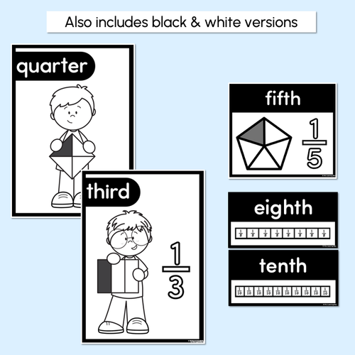 Resource preview 4 for FRACTIONS POSTERS - The Brentos Collection
