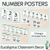 1 for Number Posters 1-30 - The Eucalyptus Edit - Eucalyptus Classroom Decor