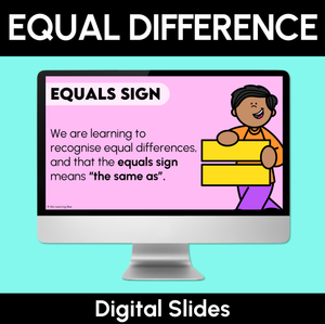 Equal Difference - Digital Slides