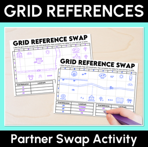 Grid References - Partner Swap Activity