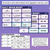 4 for Year 3 Maths Review - Daily Brain Boosts - Sample Set