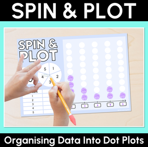 Spin & Plot - Organising Data Into Dot Plots - Printables