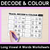 4 for Trace, Decode & Colour - Long Vowels Decodable Worksheets Bundle