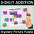 1 for Mystery Picture Puzzle - 3-Digit Addition