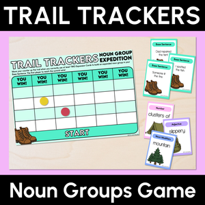 Trail Trackers - Noun Groups Game