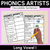 6 for Phonics Artists - Long Vowels Decodable Sentences Activity Bundle