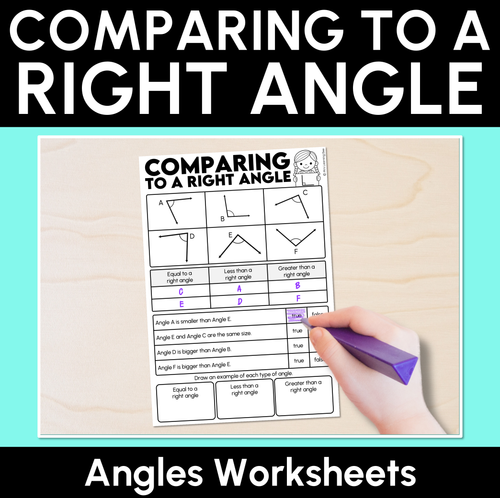 Resource preview 17 for Identifying & Comparing Angles - Grade 3 & 4 Unit of Work