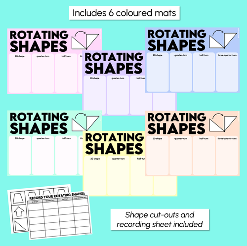Resource preview 3 for Rotating 2D Shapes Mats