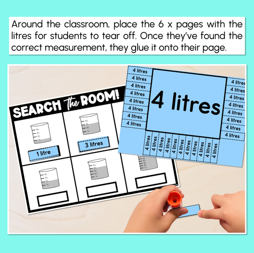 Resource preview 2 for Read the Room - Capacity in Litres