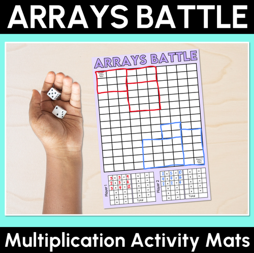 Resource preview 5 for Using Arrays for Multiples of 2, 4, 5 & 10 - Grade 3 & 4 Unit of Work