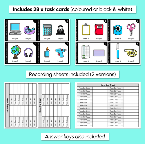 Resource preview 3 for Symmetry Task Cards