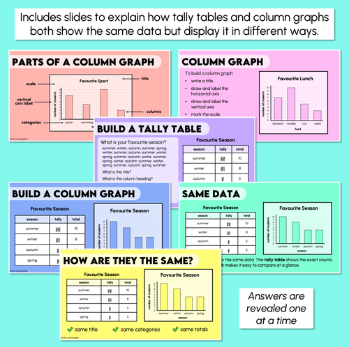 Resource preview 3 for Representing Data - Organising & Displaying Data Digital Slides