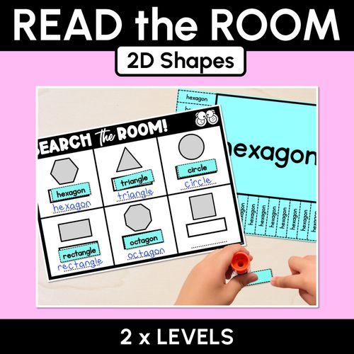Resource preview 1 for READ THE ROOM  - 2D Shapes