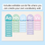 2 for Alphabet Toppers -  Sea of Wonder Collection - Calming Classroom Decor
