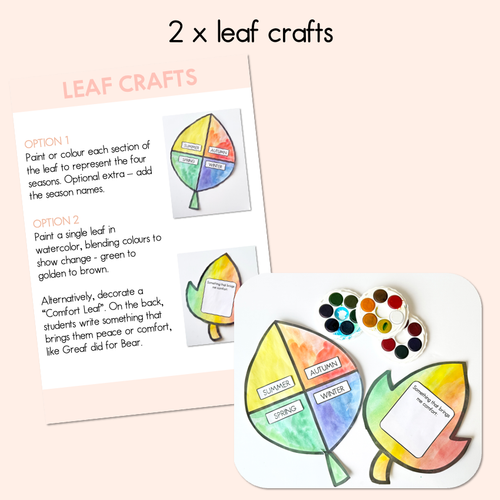 Resource preview 2 for A Leaf Called Greaf Printable Pack - Book Week 2025