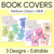 1 for Rainbow Book Covers - Editable - A4 Portrait