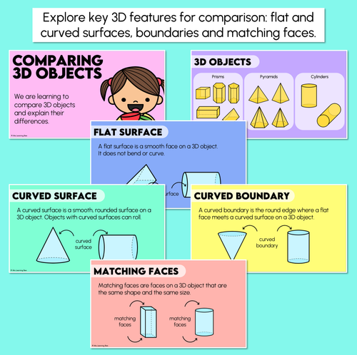 Resource preview 2 for Comparing 3D Objects - Digital Slides