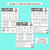 3 for Identifying Outcomes - Chance Worksheets