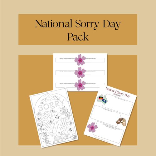 Resource preview 1 for National Sorry Day Pack