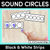 1 for Sound Circle Strips - BLACK & WHITE