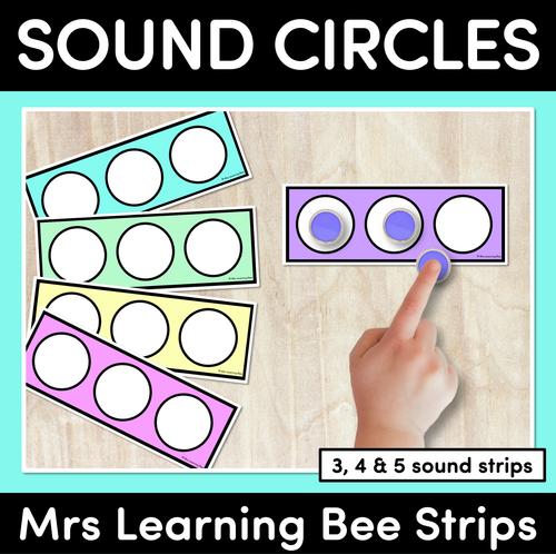 Resource preview 1 for Sound Circle Strips - MRS LEARNING BEE