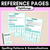 3 for Spelling Cheat Sheets & Reference Pages BUNDLE