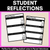 1 for Student Reflections Templates - Goal Setting & Parent Interview Templates