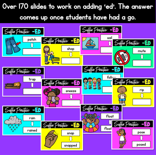 Resource preview 3 for Adding ED - Suffix Rule PowerPoint