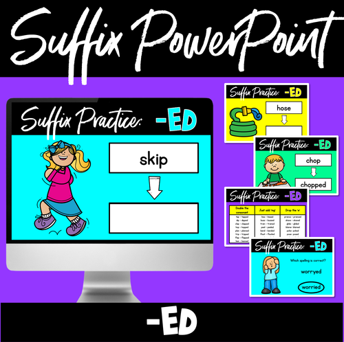 Resource preview 1 for Adding ED - Suffix Rule PowerPoint