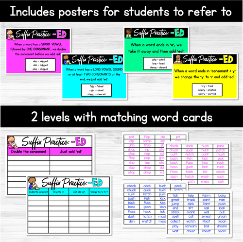 Resource preview 3 for Adding ED - Suffix Rule Literacy Center