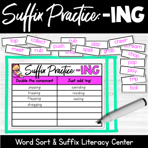 Resource preview 2 for Adding ING - Suffix Rule Literacy Center