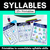 1 for SYLLABLE WORKSHEETS - Phonological Awareness Activities