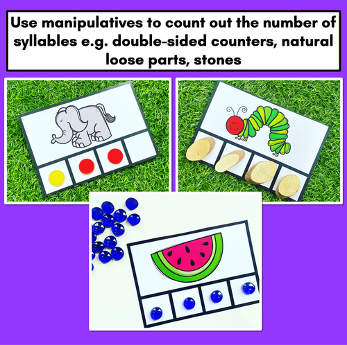 Resource preview 2 for Syllable Box Task Cards