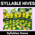 1 for Syllable Sorting Game - Bee Hives