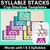 1 for SYLLABLE STACKS - Syllable Games for 1 and 2 SYLLABLES