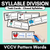 8 for Syllable Division Task Cards Bundle