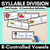 4 for Syllable Division Task Cards Bundle