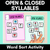 4 for Open & Closed Syllable Activities Bundle