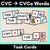 3 for CVCe Words Activities Bundle