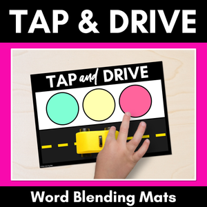 Tap & Drive Word Blending Templates