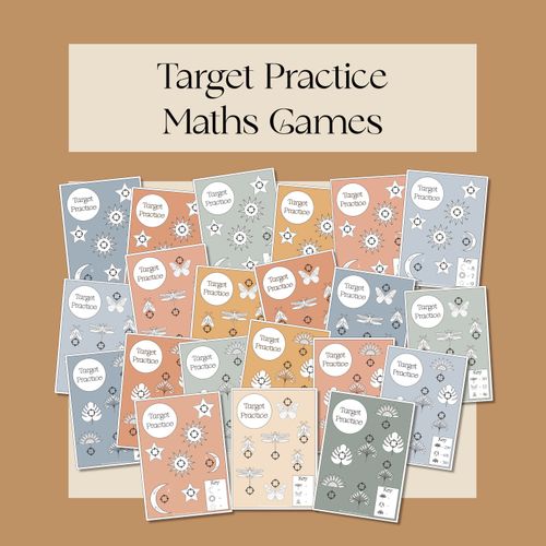 Resource preview 1 for Target Practice- Maths Games