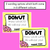 3 for Donut Thank You Pun Cards Teacher Appreciation Freebies