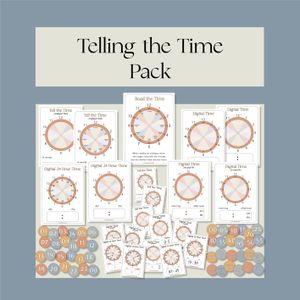 Telling the Time Pack