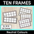 1 for Ten Frame Templates- Neutrals