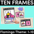 1 for Ten Frames with FLAMINGOS: Numbers 1-10